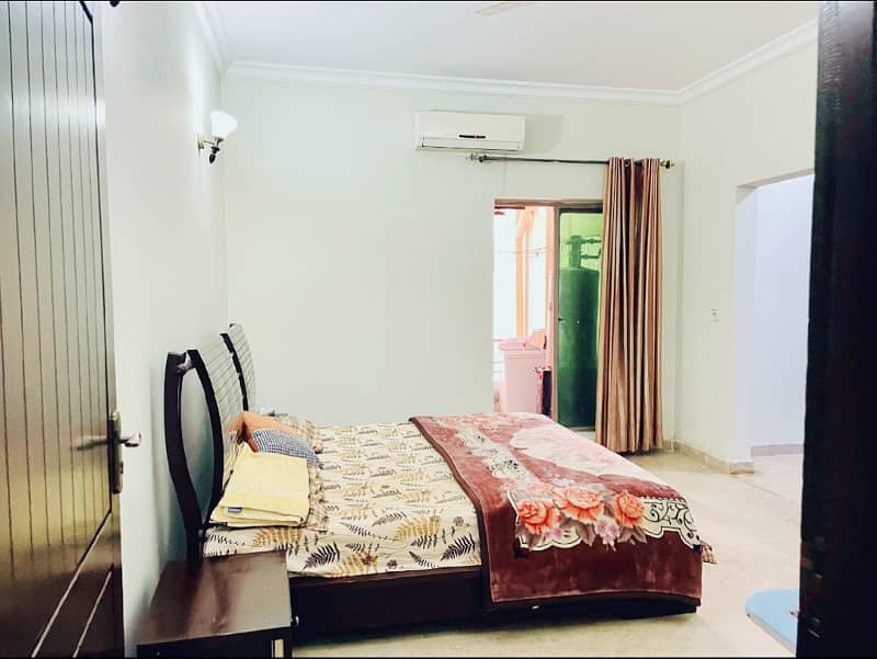 F-11 Markaz 1 Bed 1 Bath with Tv Lounge Kitchen Car Parking Available for Rent 10