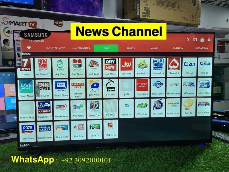 Life time 1500+Channel + Movies + series  For Andriod User 6