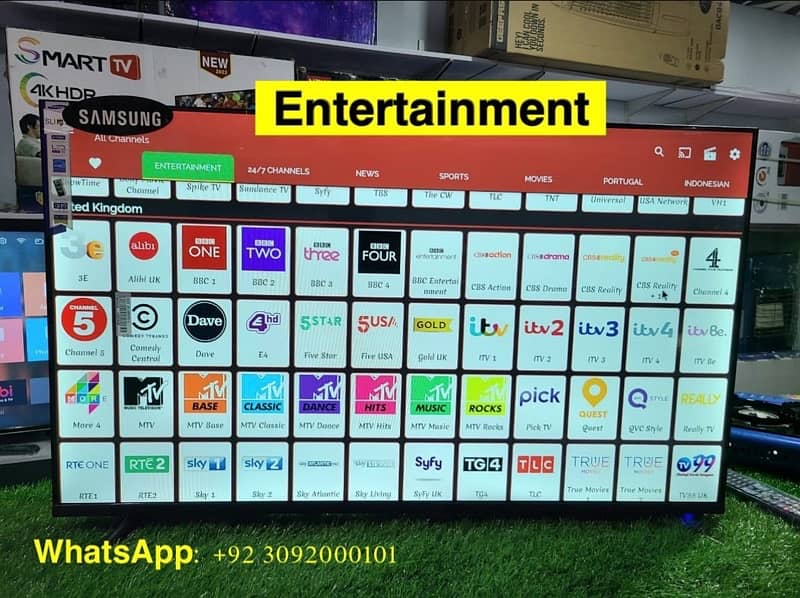 Life time 1500+Channel + Movies + series  For Andriod User 7