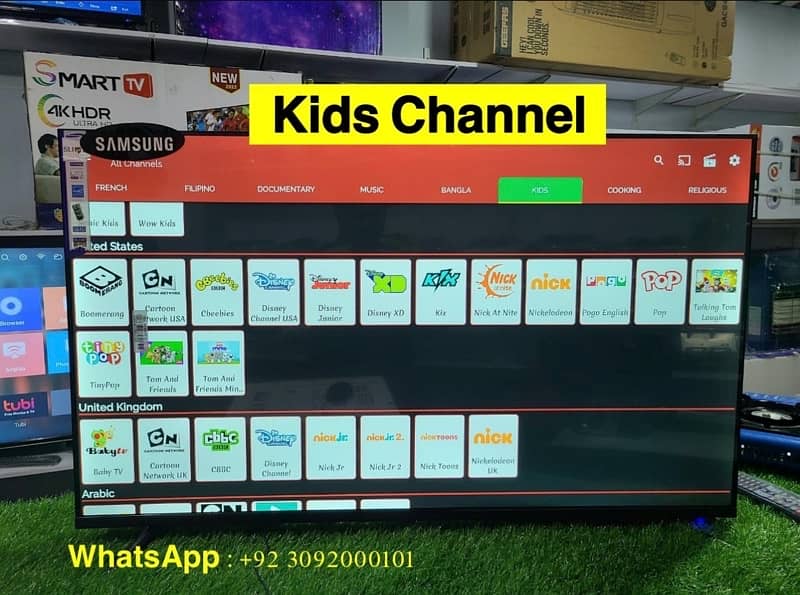Life time 1500+Channel + Movies + series  For Andriod User 8