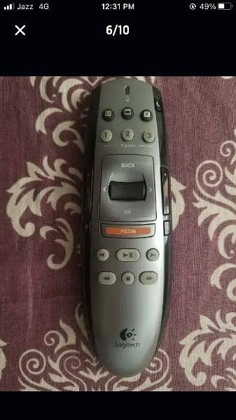 logitech orignal wireless keyboard and media controller remote 5