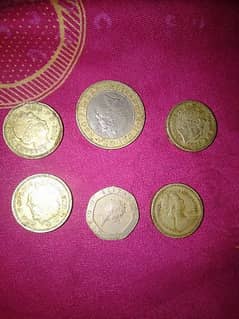 UK pound coins