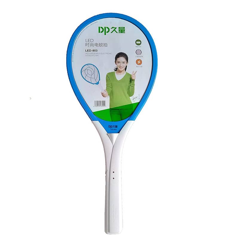 DP Rechargeable Electronic Mosquito killer Bat electric Racket, Insect 1