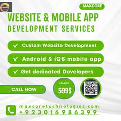 Web design & development WordPress, Php, Laravel Website,mobile app
