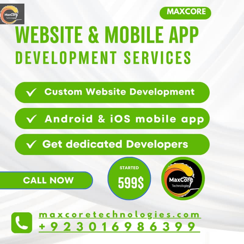 Web design & development WordPress, Php, Laravel Website,mobile app 1