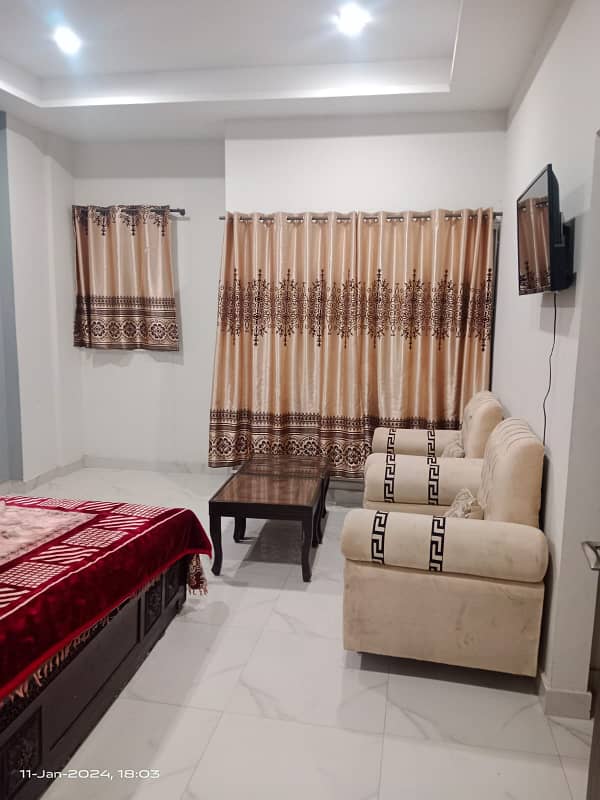 One Bed Room Furnished Apartment Available For Rent In River Hills 6