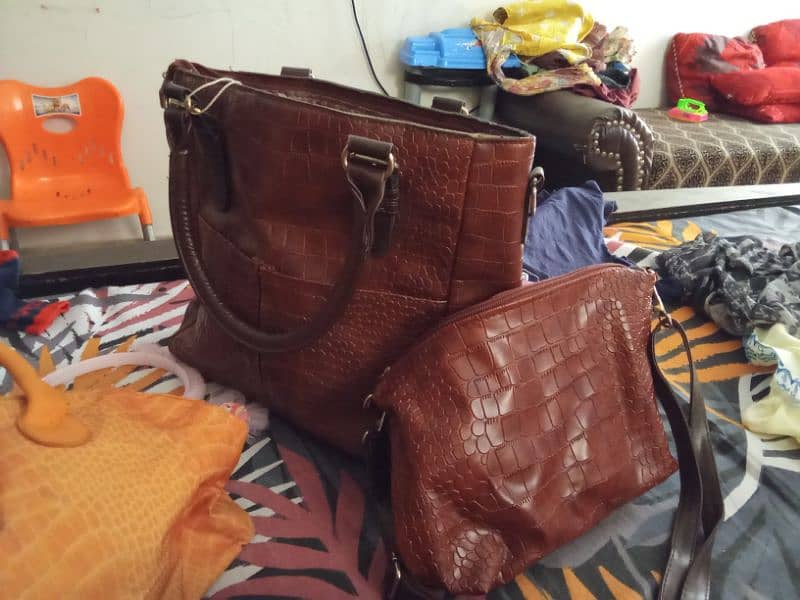 leather brown handbag 0