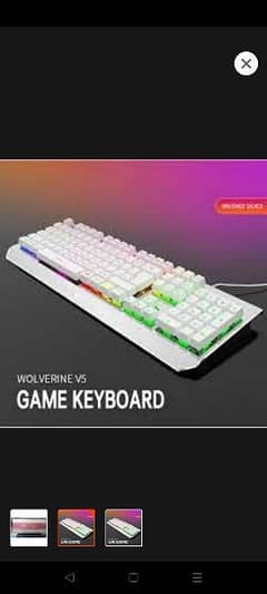 wolf Totem V5 Mechanical keyboard 0