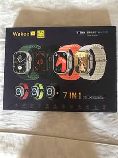 ultra smartwatch deluxe edition watche for sale with 6 straps with box