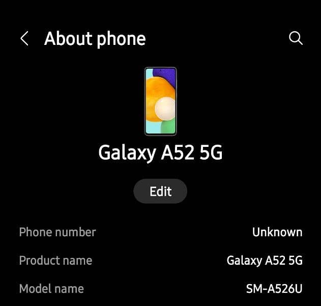 Samsung a52 5G 10