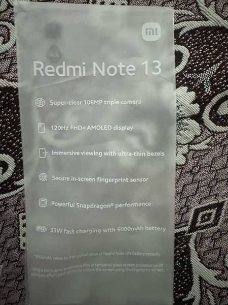 Redmi Note 13 Just Box open 2