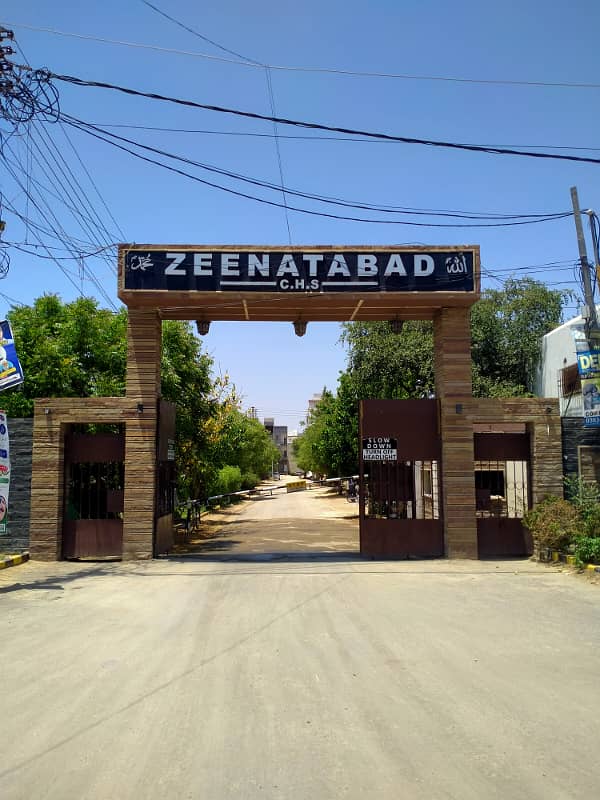 240 Yards Plot For Sale, Zenatabad Society, Scheme 33 Karachi 1