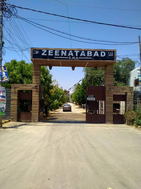 240 Yards Plot For Sale, Zenatabad Society, Scheme 33 Karachi 5