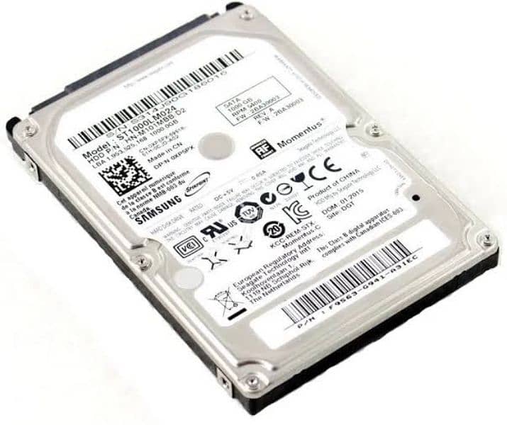 1TB Samsung Hard drive for laptop 2