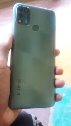 Infinix hot 11 play with charger and box finger and face lock