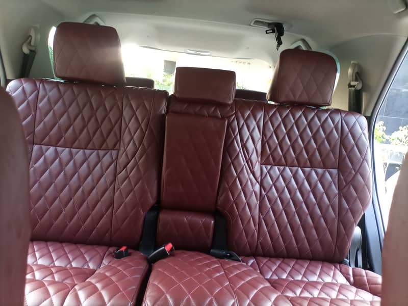 Toyota Fortuner Comfortable Soft CAR Seat Covers Conversion 3