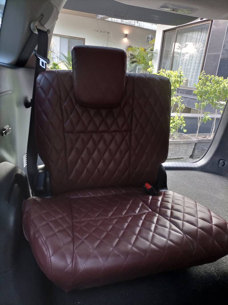 Toyota Fortuner Comfortable Soft CAR Seat Covers Conversion 4