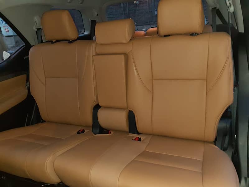 Toyota Fortuner Comfortable Soft CAR Seat Covers Conversion 7