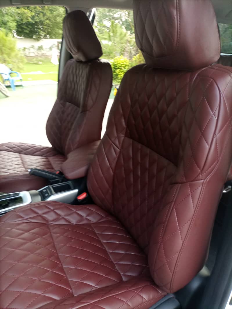 Toyota Fortuner Comfortable Soft CAR Seat Covers Conversion 8