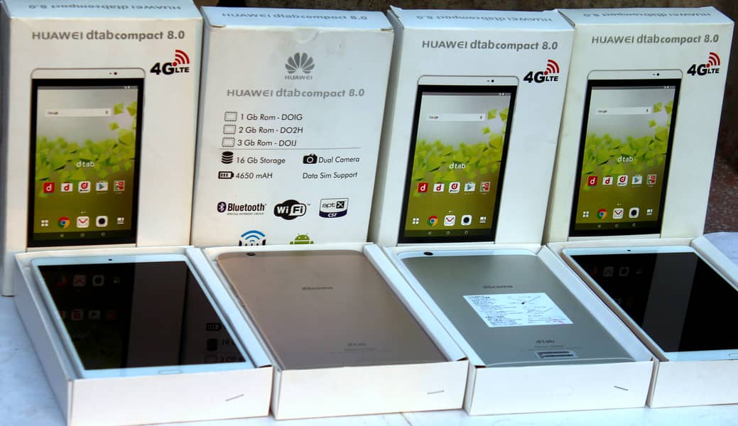 Huawei Docomo M3 4G calling tablet with 3GB/16GB 1 year warranty 6