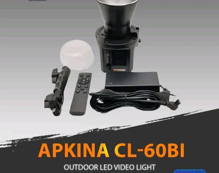 Apkina 60BI | continue Video Light | For Photo or video 1