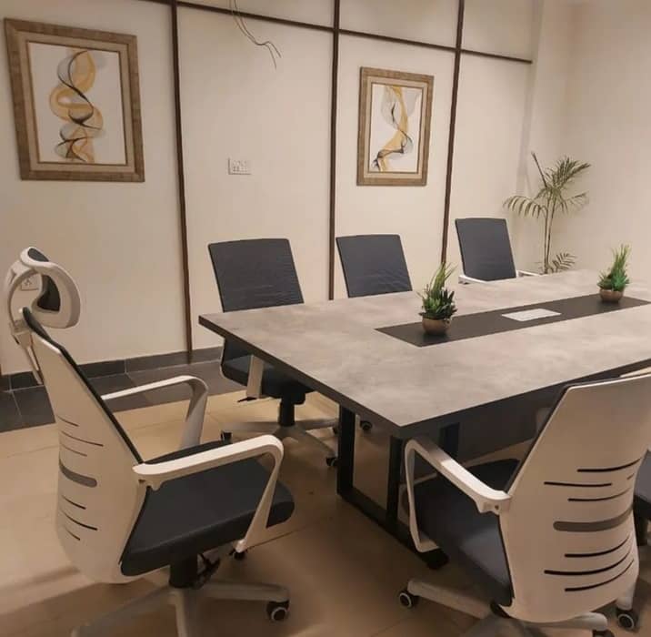 Meeting / Conference Table & Chairs ( Office Furniture in Lahore ) 9