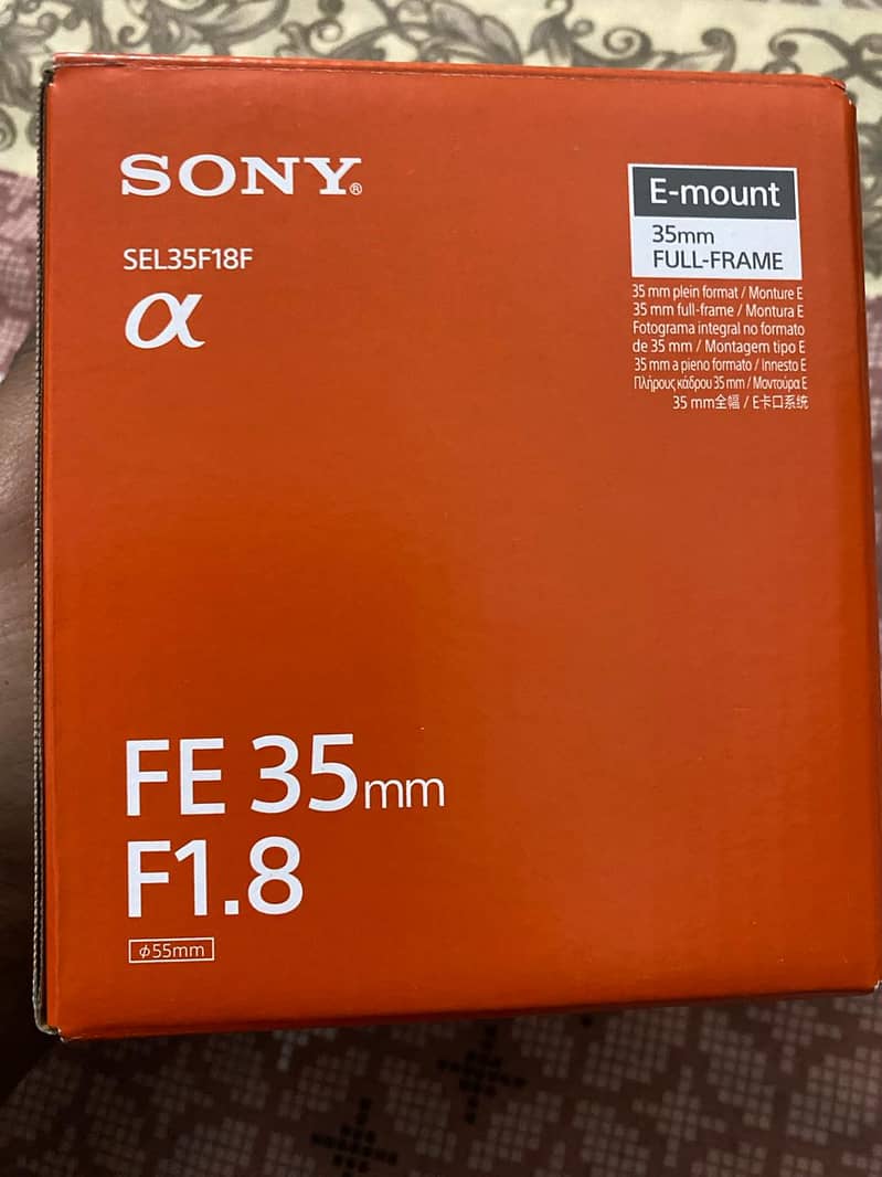 Brand new Sony A7iii, Sony 35mm 1.8, Sony 50mm 1.8 and Sony 85mm 1.8 1