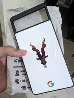 Google Pixel 6 custom Markhor Logo Case