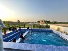 Farm House and Swimming Pool Available For Booking