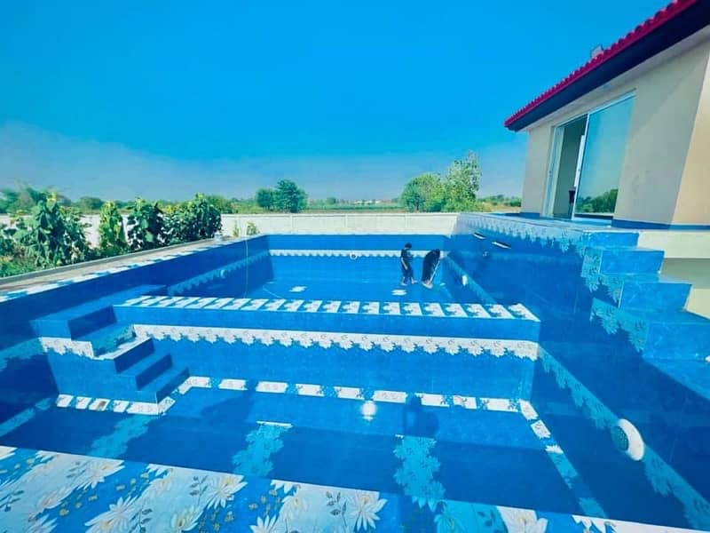 Farm House and Swimming Pool Available For Booking 15