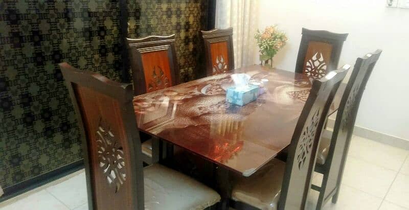 Dining Table / 6 seater dining table / wooden dining table 1