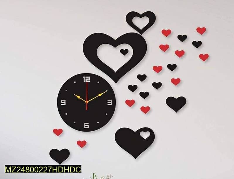 3D Wall Clock 1