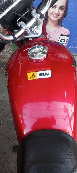 Honda CD 70 for sale red new condition 6