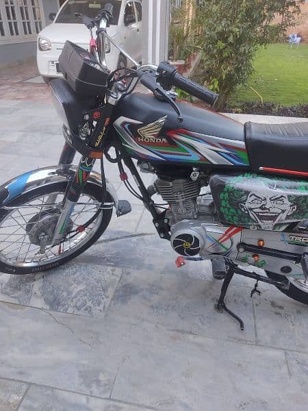 Honda 125. good condition. use only for home purpose 5