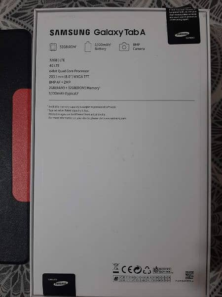Samsung Tab A with sim slot 1