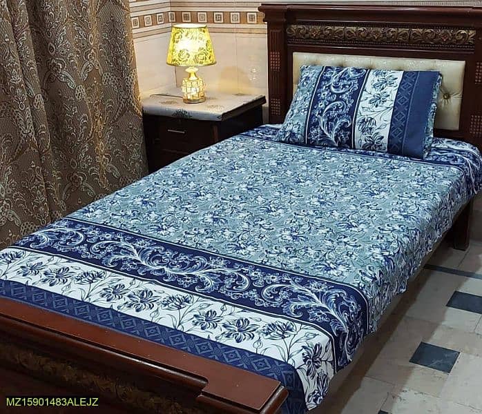 Bedsheet Single Bed Cotton Printed*03088751067 4