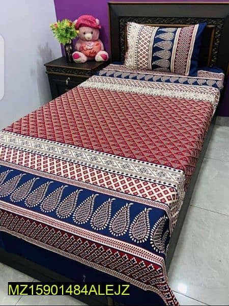 Bedsheet Single Bed Cotton Printed*03088751067 5