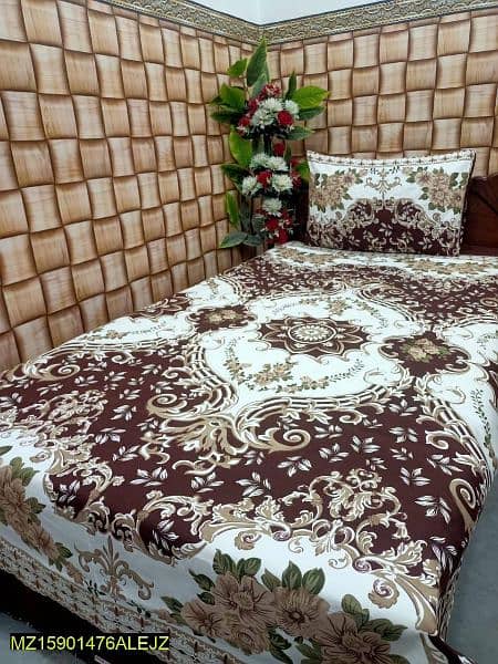 Bedsheet Single Bed Cotton Printed*03088751067 8