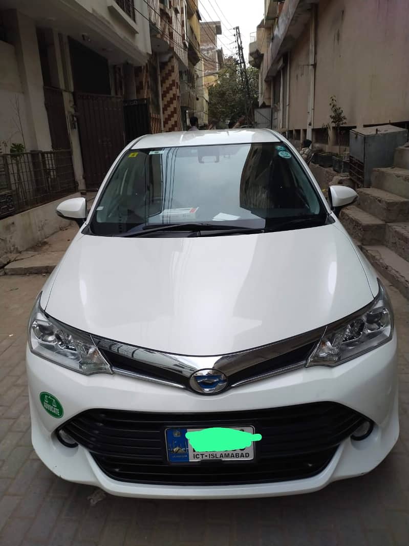 Toyota axio hybrid model 2015/18 registered G grade mobile03042229813 1