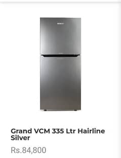 orient refrigerator brand new model (grand new 335)colour silver