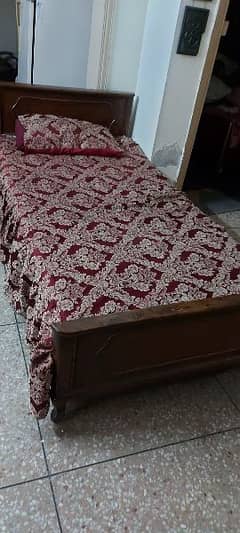 wooden Single Beds in good condition 0
