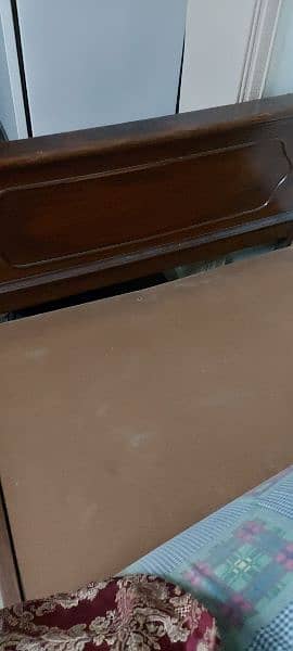 wooden Single Beds in good condition 1