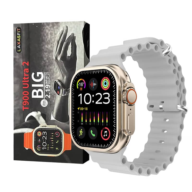 T900 Ultra 2 Series 9 2.19 Inch Screen Laxasfit Smart Watch Grey 0