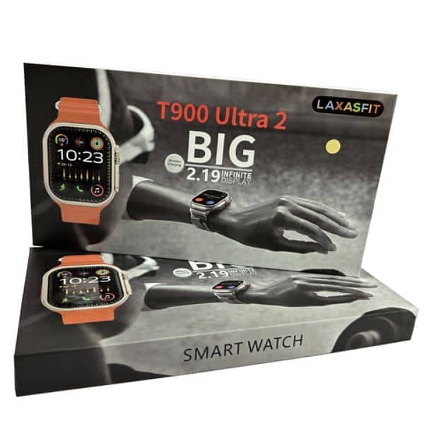 T900 Ultra 2 Series 9 2.19 Inch Screen Laxasfit Smart Watch Grey 15