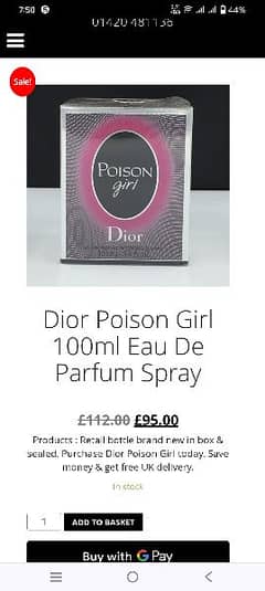 Christian Dior Poison Girl Edp Perfume For Women 50MI