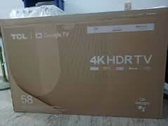 Tcl Led 58 inches Android 4K Uhd