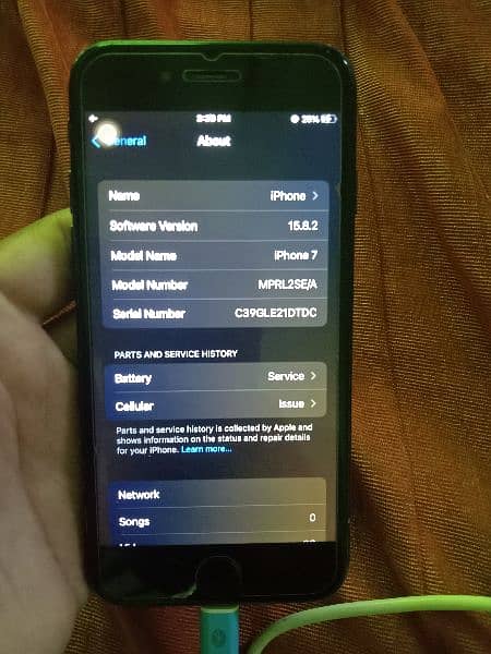 iphone 7 bypass 128gb Black colour 1