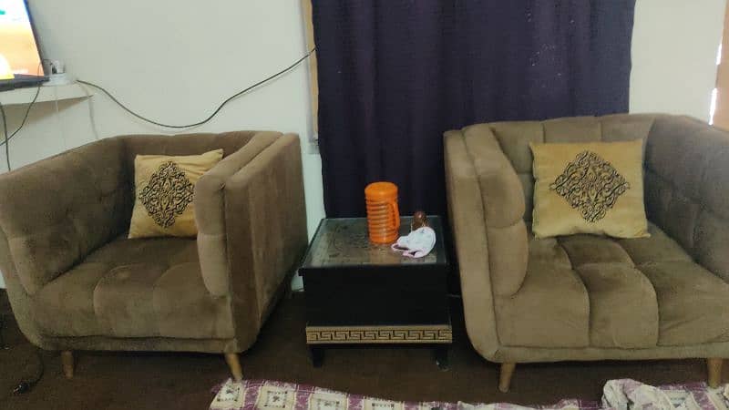 5 Seater Sofa Set with cushions 1