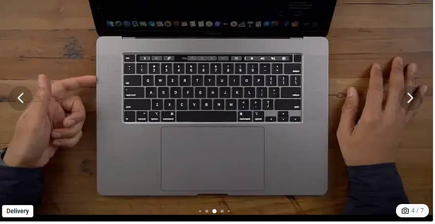 Macbook Pro 2018 15 Inch i7 2.6GHz 4GB Graphics 16/512GB 2