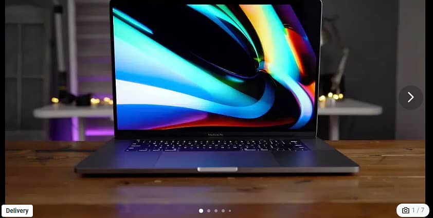 Macbook Pro 2018 15 Inch i7 2.6GHz 4GB Graphics 16/512GB 6